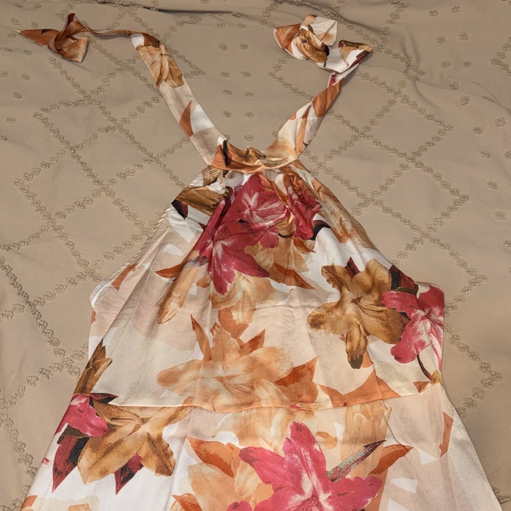 Floral maxi dress